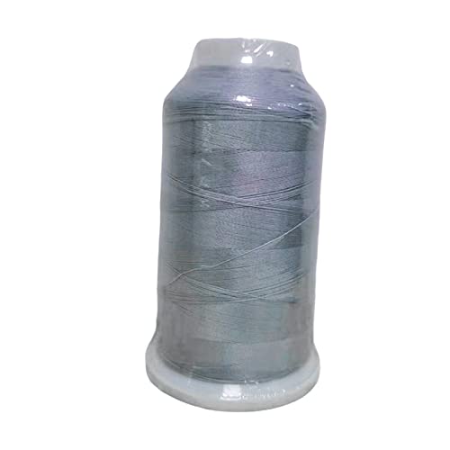 Hilo de bordar luminoso gris para máquina y mano miniatura 1