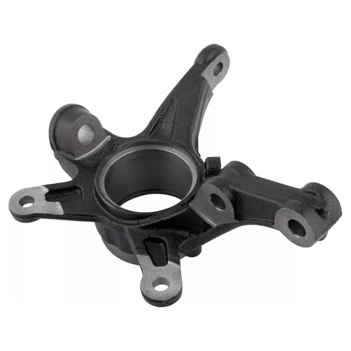 Image of Detroit Axle - Front Left Steering Knuckle for 2006-2011 Honda Civic, Driver Side Steering Knuckle Assembly 2007 2008 2009 2010 Replacement