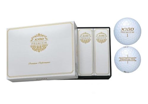 ダンロップ ゴルフボール ゼクシオ プレミアム ロイヤルゴールド 1ダース (12個入り)|プレゼント 贈り物 golf [1862]