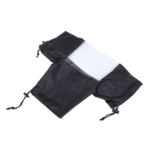 Funda para cámara DSLR negra de tejido resistente contra lluvia y nieve