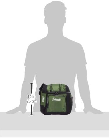 Coleman 169006 9 Can Soft Cooler 24 X 17 X 26 cm, Green