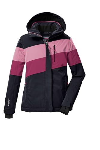 Chaqueta de esquí para niñas killtec con capucha funcional y falda para nieve
