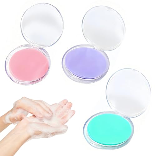 JEYORZY 3 Cajas 150 Hojas Jabón de Papel, Hojas de Jabón, Mini jabón jabones de Papel, Hojas de jabón de Viaje, Mini Jabón de Papel portátil, Mini Láminas de Jabón Portátil para Limpieza al Aire Libre