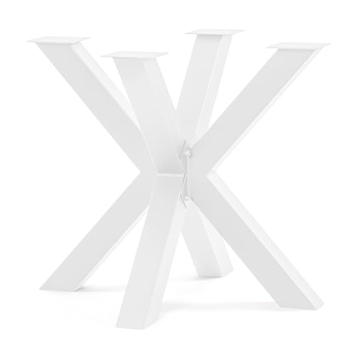 HOLZBRINK Patas de Acero, Pata Tipo araña, Pata para Mesa de Comedor,...