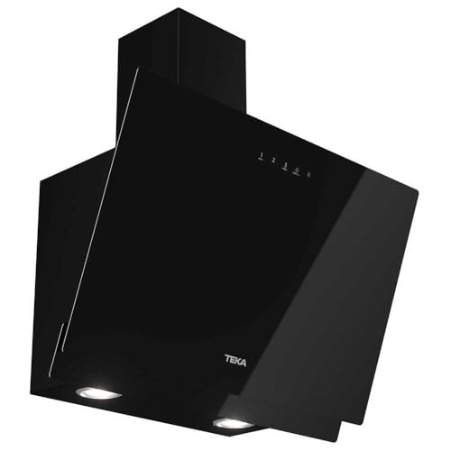 Campana extractora de diseño vertical TEKA DVN 67050 con panel táctil de cristal 3