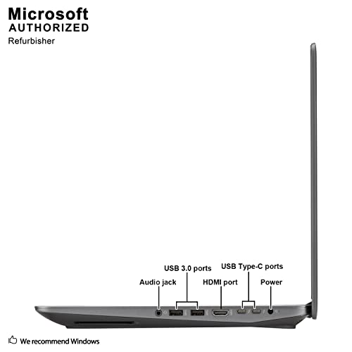 Hp Mobile Worstation Zbook 15 G3 15.6 Inches Fhd Laptop, Core I7-6700Hq 2.6Ghz, 16Gb Ram, 512Gb Solid State Drive, Windows 10 Pro 64Bit, Cam, Nvidia Quadro M1000M (Renewed) #TOP5