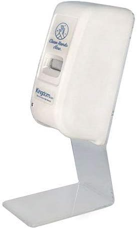 Kingdom KHSD2AS - Dispensador automático de desinfectante de manos sin contacto para escritoriomesaencimera con capacidad de 0.0 fl oz33.8 onzas más