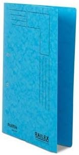 Railex PL5P-2 Foolscap 330 gsm 35 mm Poli-File with Pocket - Turquoise (Pack of 25)