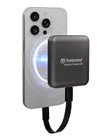 Transcened ESD420 4TB USB 20Gbps, Type C, Magsafe, Eisengrau, bis zu 2,000 MB/s, Externe SSD | Robust & Sicher | Ideal für professionelle Datensicherung – Ansicht 1