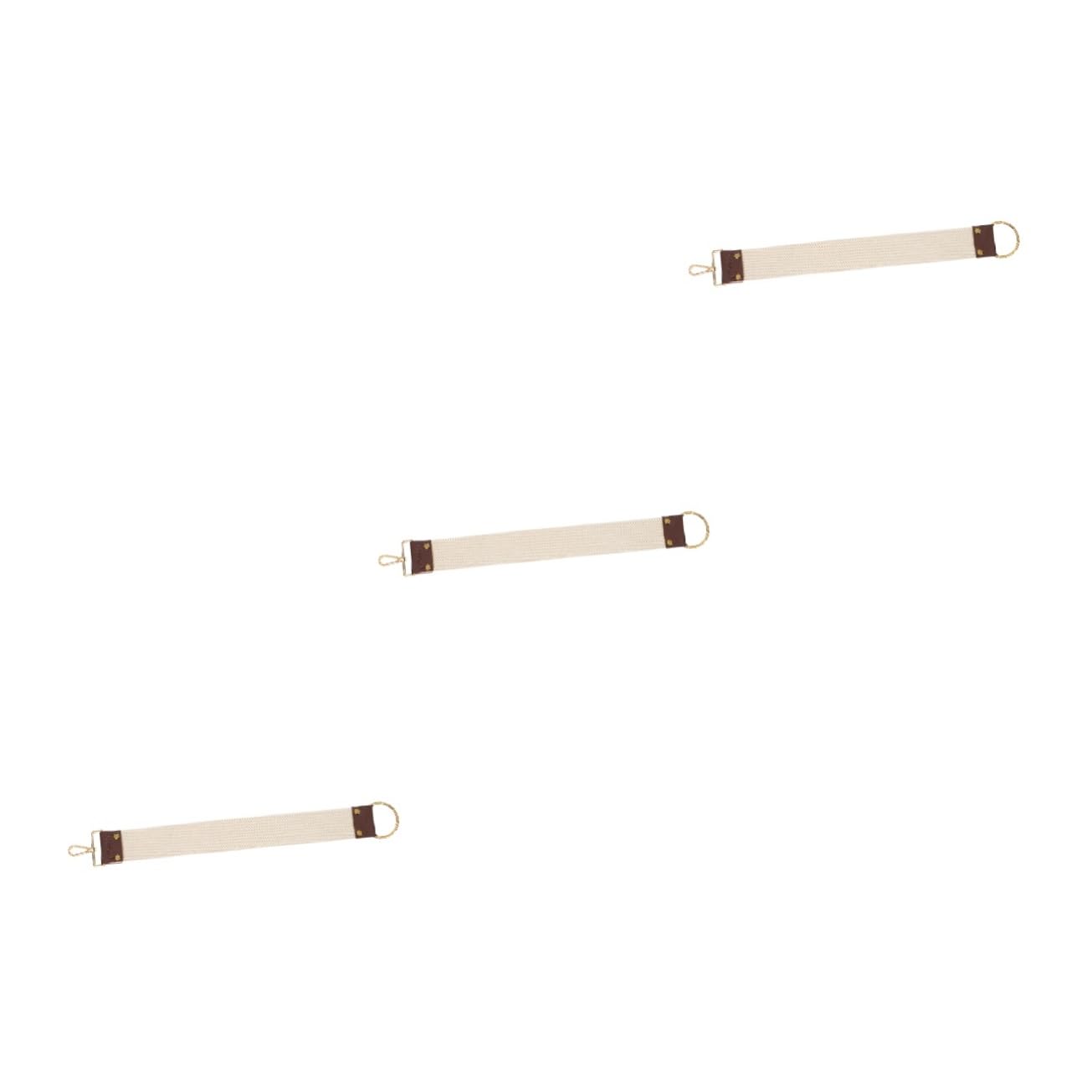 FOMIYES 3 Pz Panno Per Affilare Cintura Per Rasoio Cinturino Da Cinturino Per Rasoio Da Cintura Da Barba Affila Scalpelli Doppio Coltello Per Lucidare Tessuto