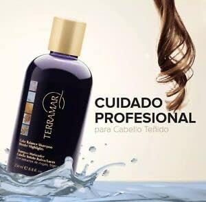 Miniatura 2 de Terramar Color Balance Champú para Cabello Rubio y Destacado  8.5 fl oz