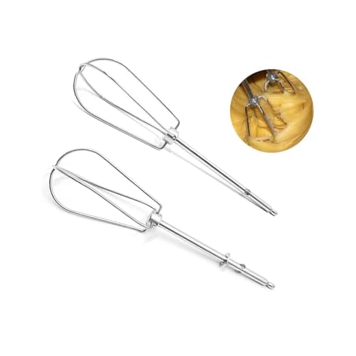 Gfamous Batidor de mano para batidora de mano de repuesto batir 2 unidades Derecha izquierda batidora de mano para mezclador de línea de preparación