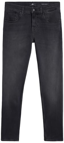 Photo de 7 For All Mankind Slimmy Tapered Washed Black Jeans, Noir, 33W Hommes