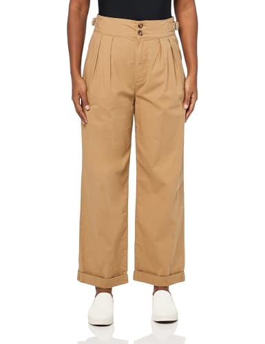 Tommy Hilfiger Women's with Two Buttons Canvas Pant Sportswear Bottoms