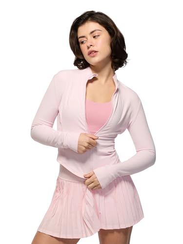 Image of CAVA Sculptor Jacket for Women | ADPT Nylon-Spandex, 4-Way Stretch, Moisture-Wicking, High Neck, Full Sleeves | Performance Activewear
