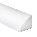 Duzzy 240 Inch Flexible Quarter Round Molding, Silicone Rubber Peel and Stick Shower Water Barrier Suitable for The Shower Corner or Kitchen Countertop Sink and Cooktop