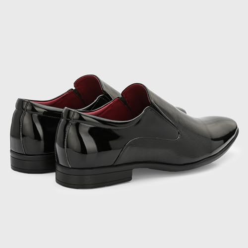 Image of Centrino Mens Slip-on Shoes | Slip On Cushioned Insole Formal Shoe |Premium Craftsmanship & Durable Build |Classic, Timeless Durable Formal Shoes with a Smart and Sleek Upper, Crafted Material (9754)