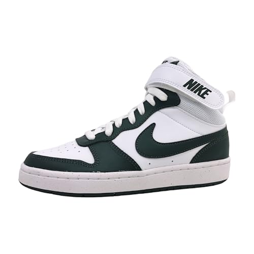 Nike Court Borough Mid 2 (GS), Zapatillas, Blanco Vintage Verde, 36 EU