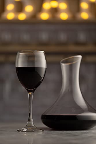 Ravenhead Mode Set of 4 Red Wine Glasses 34 cl - Image 4