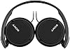 Audífonos Sony Serie ZX de diadema, con cable, negro MDR-ZX110 6