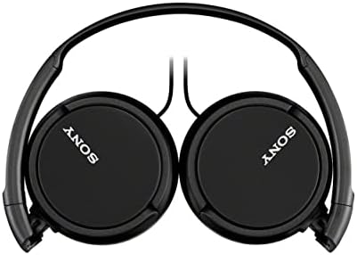 ZX Series Wired On-Ear Headphones, Black MDR-ZX110