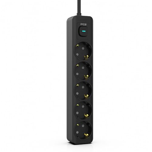 Multiprise 5 prises INCA IPW-44SY pour alimenter tous vos appareils sur un seul bloc