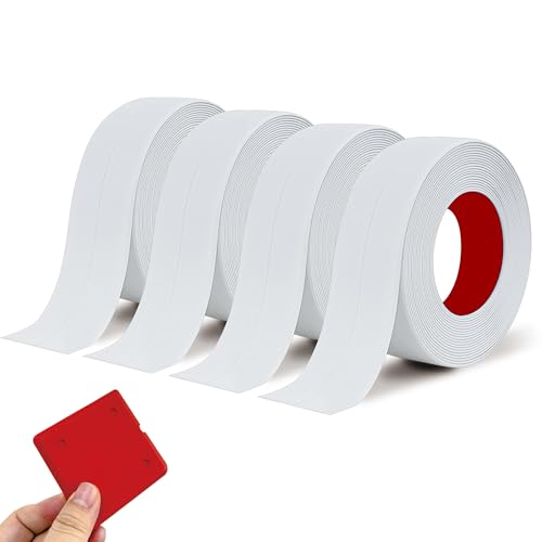 Caulk Strip Tape 4-Pack White