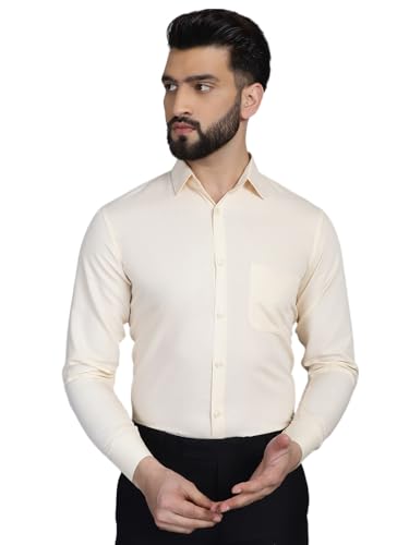 Image of Indian Needle Men's Solid Regular Fit Shirt