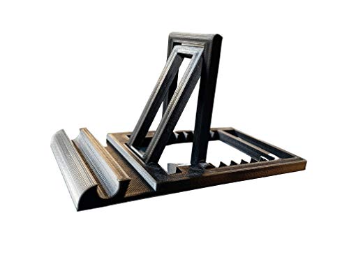 Suporte De Mesa 7 Regulagens compatível com iPad iPhone com Porta Caneta (preto)