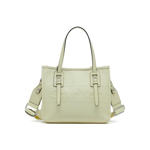 Calvin Klein Damen Modern Essential Tote Crossbody Moderne Mini-Umhängetasche, Endive – Ansicht 1