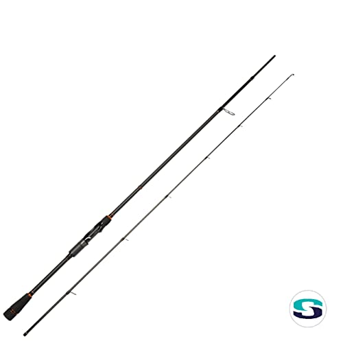 Zeck Predator Vertic & Spin Rute 1,90m 40g - Spinnrute für Barsche & Zander, Vertikalrute zum Vertikalangeln, Raubfischrute, Angelrute zum Raubfischangeln – Bild 3