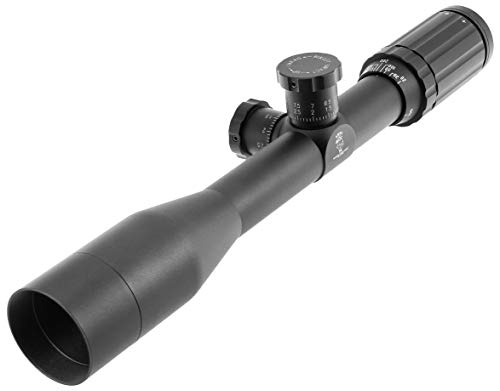 SWFA SS 10x42 Tactical Riflescope Mil-Quad Reticle 1/10 Mil Adjustments Rear Focus SS10X42MQ