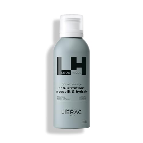 Lierac Homme - Espuma de afeitar | Mousse | Pieles delicadas | 150ml