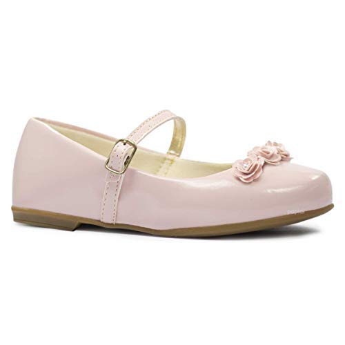 Kit com Sandália de Flor Dourada, Tenis Jogging Rosa, Babuche Unicórnio Roxo e Sapatilha 205 Rosa -