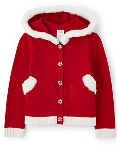 Gymboree Girls And Toddler Long Sleeve Zip Up Hoodie Sweatshirt, Holiday Exp Santa, 7 (3033308) #TOP22