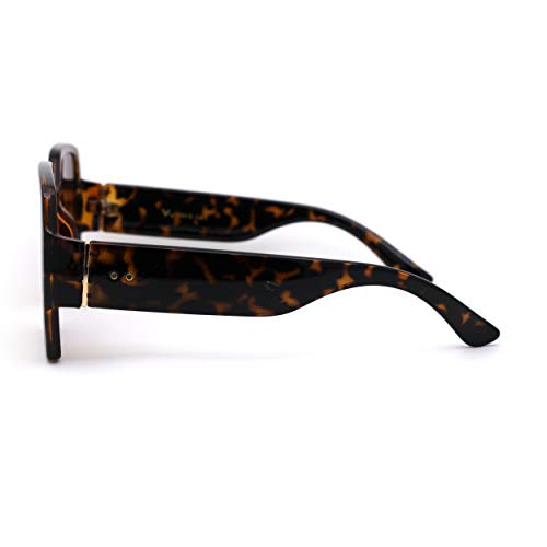 Womens Oversize Rectangular Butterfly Chic Designer Sunglasses3
