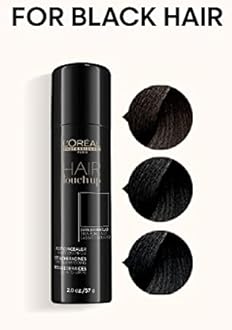 L'Oréal Professionnel Hair Touch Up - Root Concealer Spray - Blends and Covers Grey Hair, Does Not Transfer or Smear