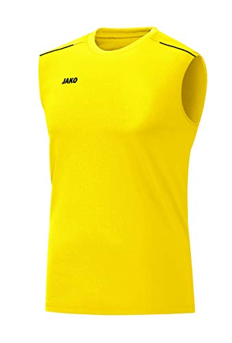 JAKO Men's Classico Tanktop, Men, Classico, Lemon, X-Large
