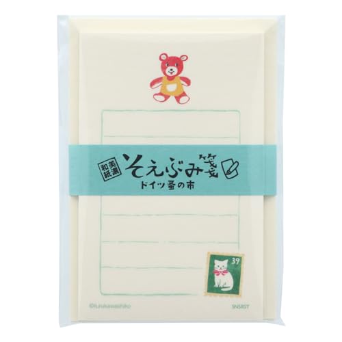 サンスター文具(Sun-Star Stationery) 便箋 そえぶみ箋 ドイツTRIP 蚤の市 S2840936