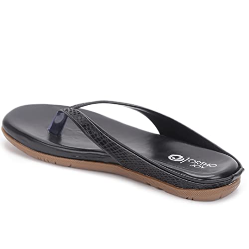 Image of ORTHO JOY Fancy doctor slippers || Comfortable Flat sandals for women stylish