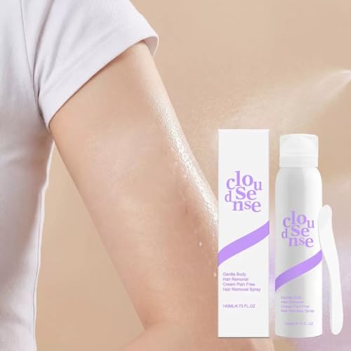 Spray d'épilation Cloud Sense routine beauté pour bras et jambes impeccables