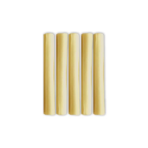 Croci King Bone White Roll – Knochen für Hunde, Kaubelohnungssnack für Hunde aus natürlichem Rindsleder, Zahnstäbchen zum Reinigen der Zähne, 13 x 1,5 cm – 5 Stück