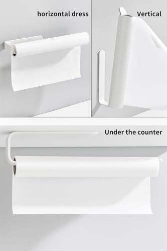 Alper Banyo Beyaz Lüks Tasarım Lamalı Solo Havluluk Güçlü Yapışkan Özelliği ile Düşmeyen Havluluk - Görsel 5