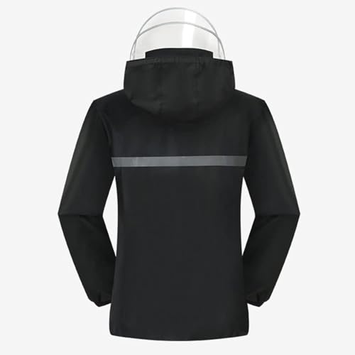 Impermeable para Hombre y Mujer talla X-Large Negro miniatura 2