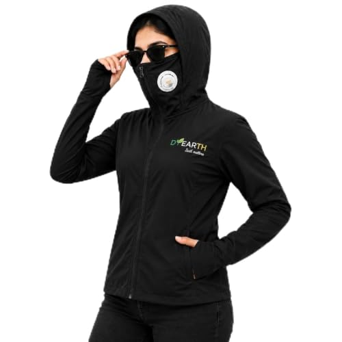 Image of D-EARTH Premium Sun + Air pollution Protection Jacket for Women