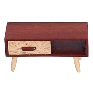 1:12 poppenhuis tv-kast, duurzaam houten poppenhuis tv-kast gemakkelijk te gebruiken praktisch veilig voor kinderen voor…