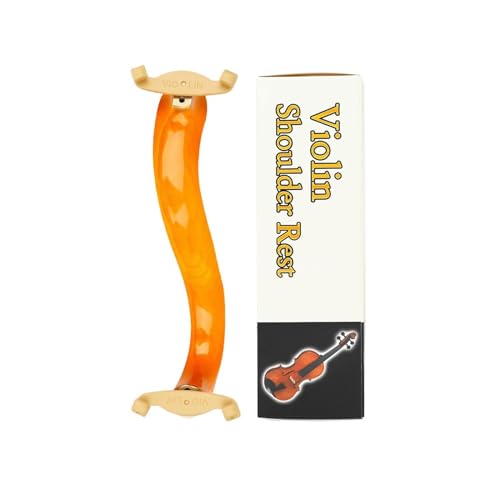 4/4サイズの木製バイオリンフィドルショルダーレストの高さ調整可能なフィートバイオリンショルダーパッド楽器の楽器アクセサリー