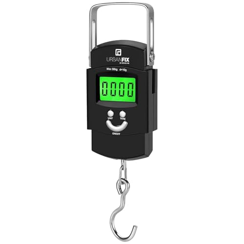 Bulfyss Electronic 50Kgs Digital Luggage Weighing Scale (1 Year Manufacturer Warranty) – Black | Bag Weighing Scale for Luggage | Spring Balance | Weight Machine for Luggage Bulfyss Electronic 50Kgs Digital Luggage Weighing Scale (1 Year Manufacturer Warranty) – Black | Bag Weighing Scale for Luggage | Spring Balance | Weight Machine for Luggage