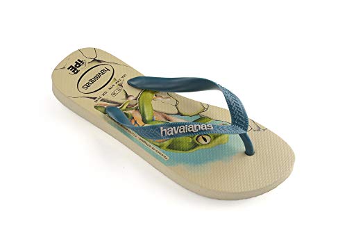 Chinelo Ipê, Havaianas, Criança Unissex, Areia/Azul, 25/26