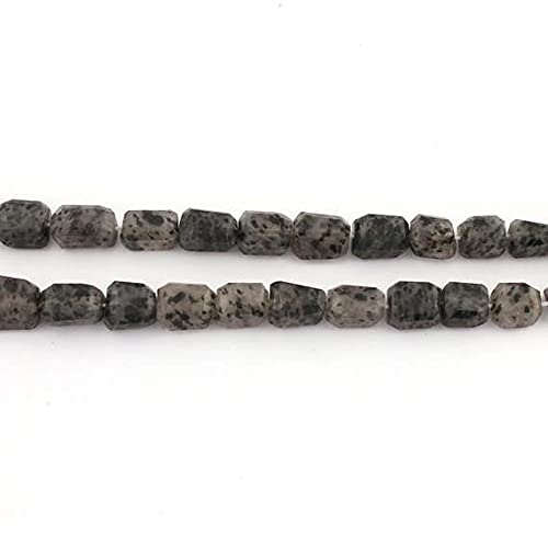 Quartz rutilé noir en perles center drill pour éviter la casse au montage